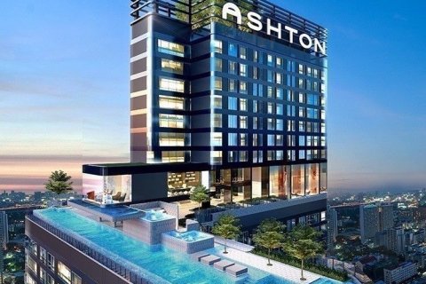 Студия в кондо в Банг Раке, Бангкок, Таиланд № 154416 - фото 9