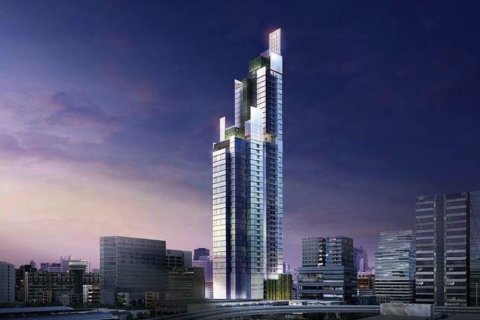 Студия в кондо в Банг Раке, Бангкок, Таиланд № 154416 - фото 10