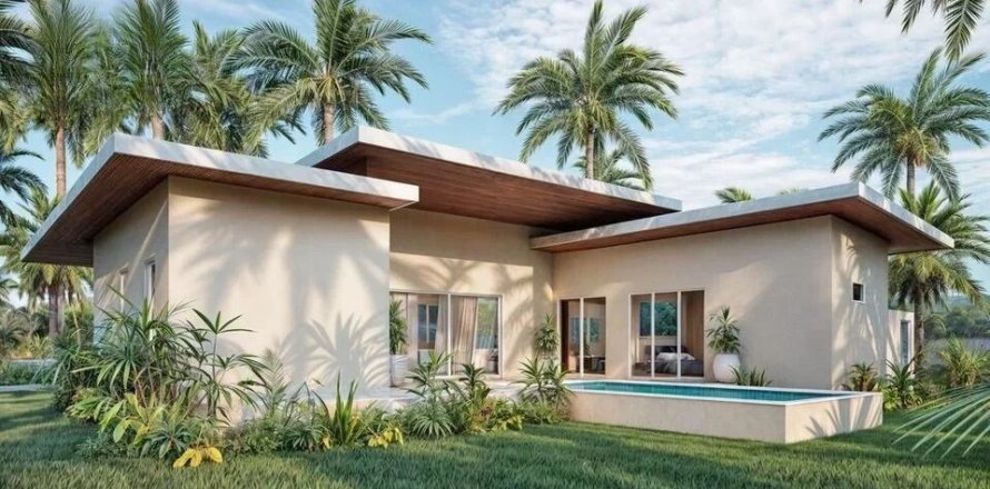 Villa à Ko Samui, Thaïlande 3 chambres № 154418