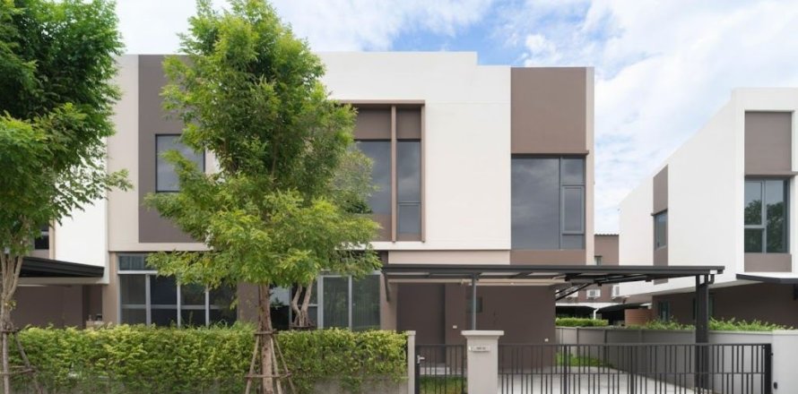 Таунхаус в Правете, Бангкок, Таиланд с 3 спальнями  № 158126