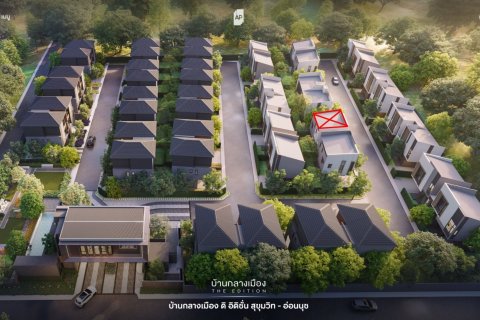 Таунхаус в Правете, Бангкок, Таиланд с 3 спальнями  № 158126 - фото 4