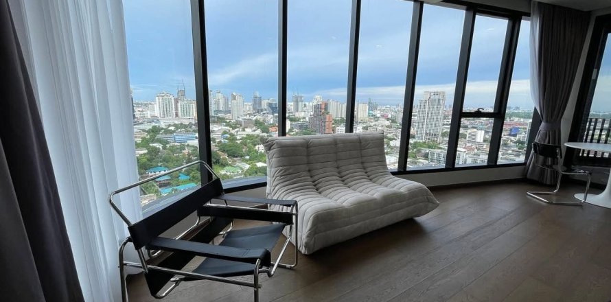 Studio in the Condo in Khlong Toei, Bangkok, Thailand  № 158128