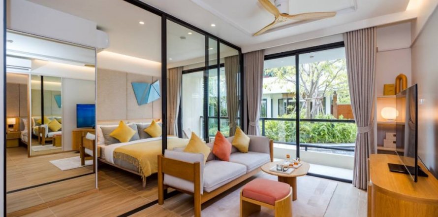 Кондоминиум с 2 спальнями в Хуа Хине, Таиланд № 134738