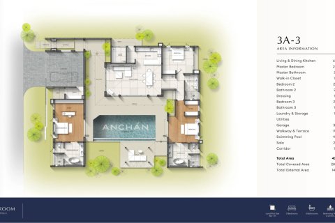 วิลล่าในหาดลายัน, ประเทศไทย 3 ห้องนอน № 78640 - รูปถ่าย 8