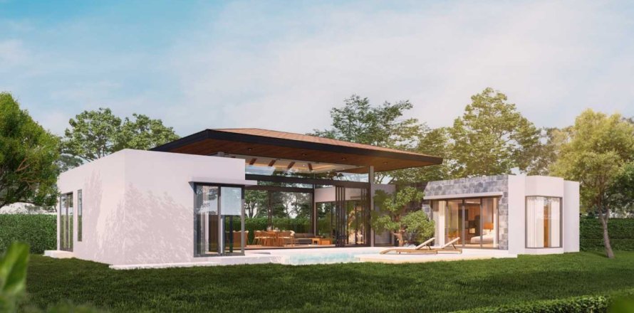 Дом в Банг Тао, Таиланд с 3 спальнями  № 153832