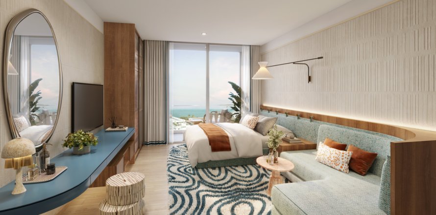 Apartment in Pattaya, Thailand 2 rooms № 134130