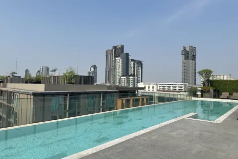 Studio in the Condo in Phra Khanong, Bangkok, Thailand  № 169291 - photo 5