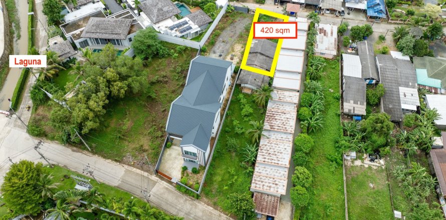 Land in Phuket, Thailand 420 sq.m. № 170692