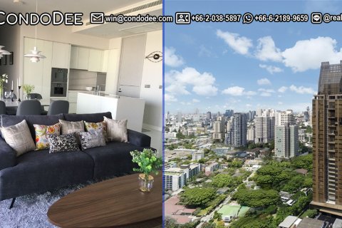 Condo à Watthana, Bangkok, Thaïlande, 2 chambres  № 200652