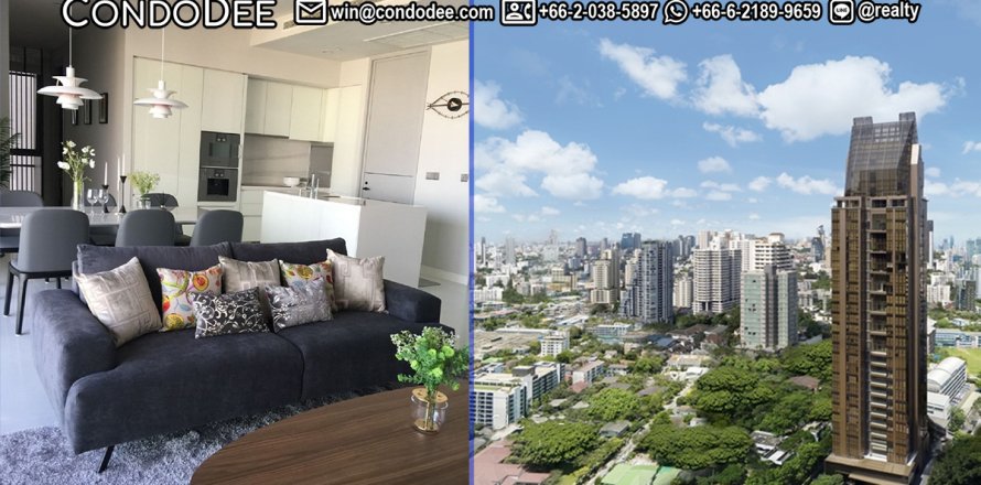 Condo à Watthana, Bangkok, Thaïlande, 2 chambres № 200652