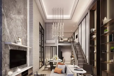 Studio in the Condo in Bang Sue, Bangkok, Thailand  № 168877