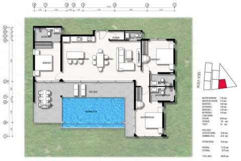 Villa in Ko Samui, Thailand 3 bedrooms № 179977 - photo 9