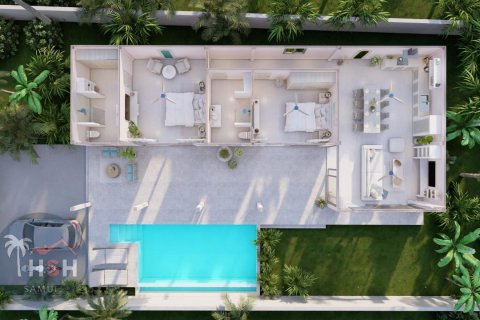 Villa in Ko Samui, Thailand 2 bedrooms № 179979 - photo 9