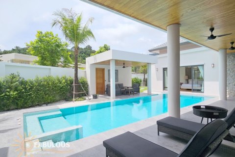 Chalet de 4 dormitorios en Bang Tao, Tailandia № 233570