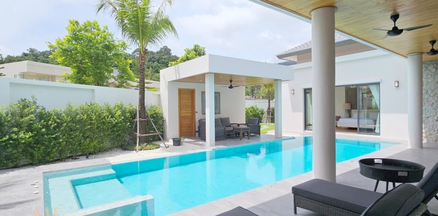Chalet de 4 dormitorios en Bang Tao, Tailandia № 233570