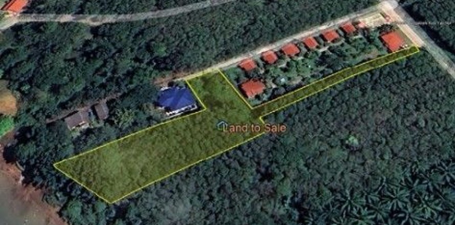 Земельный участок в Пхангнге, Таиланд 4003м2  № 138290