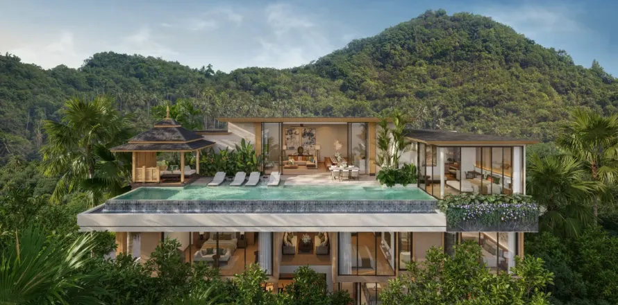 Maison à Kamala, Thaïlande 5 chambres № 194547