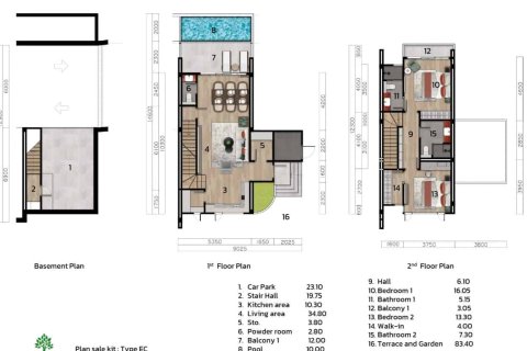 Duplex à Bang Tao, Thaïlande 2 chambres № 166701 - photo 12