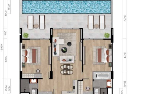 Condo in Bang Tao, Thailand, 2 bedrooms  № 166704 - photo 12