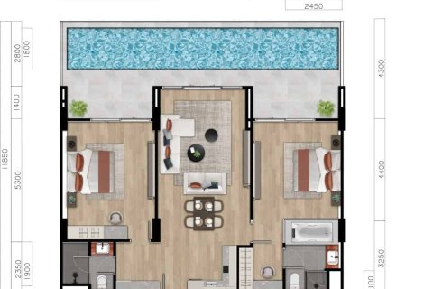 Condo in Bang Tao, Thailand, 2 bedrooms  № 166704 - photo 11