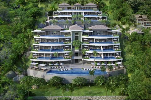 Condo on Surin Beach, Thailand, 2 bedrooms  № 223412