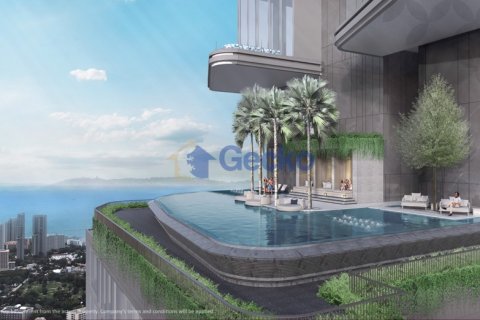Condo in Pattaya, Thailand, 1 bedroom  № 195890