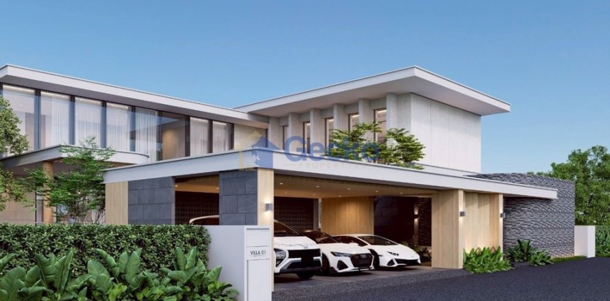 House in Pattaya, Thailand 5 bedrooms № 195894