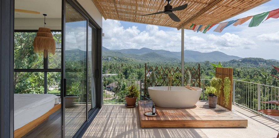 Вилла в Сураттхани, Таиланд с 5 спальнями № 170464