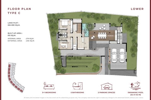 Villa à Phuket, Thaïlande 4 chambres № 165432 - photo 7