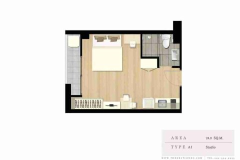 Studio in the Condo in Bangkok, Thailand № 183114 - photo 10