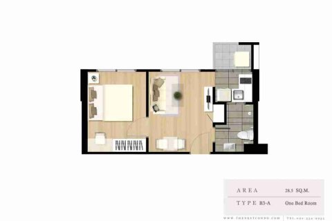 Condo in Bangkok, Thailand, 1 bedroom № 183115 - photo 13