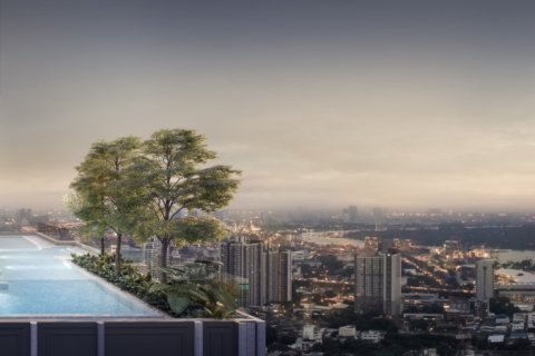 Condo à Bangkok, Thaïlande, 4 chambres  № 180890 - photo 14