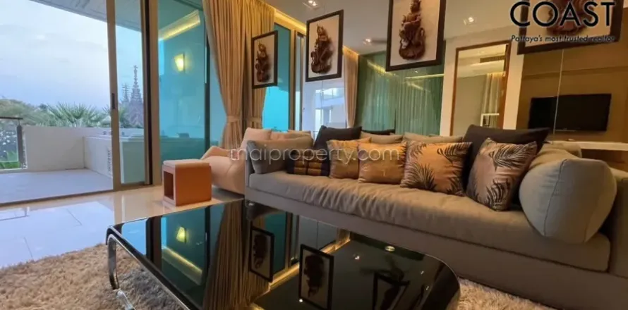 Condominio de 2 dormitorios en Pattaya, Tailandia № 213315