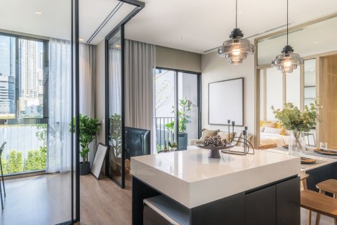 Studio in the Condo in Huai Khwang, Bangkok, Thailand  № 148099 - photo 1