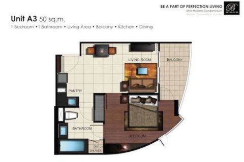 Studio in the Condo in Watthana, Bangkok, Thailand  № 161138 - photo 11