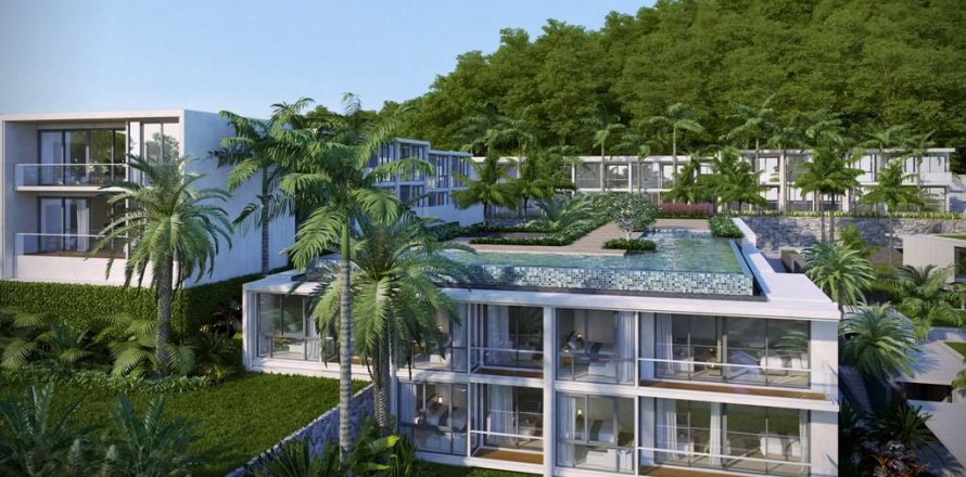 Кондоминиум с 2 спальнями в Кароне, Таиланд № 166664