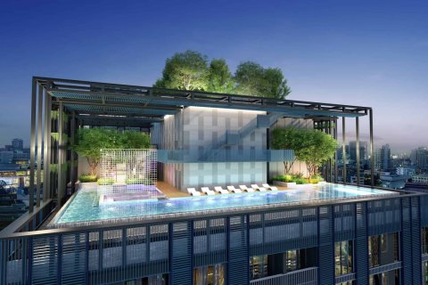 Condo à Bangkok, Thaïlande, 1 chambre  № 166658 - photo 13