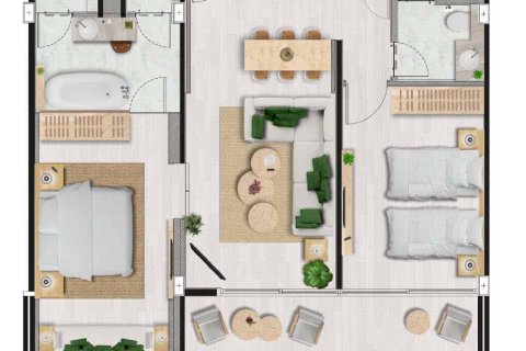 Condo in Karon, Thailand, 2 bedrooms № 166663 - photo 13