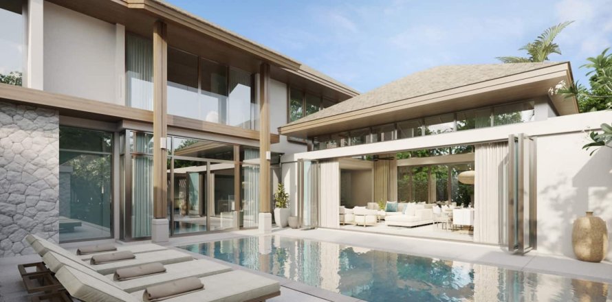 Вилла в Банг Тао, Таиланд с 4 спальнями  № 166552