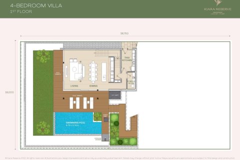 Villa on Layan Beach, Thailand 4 bedrooms № 166548 - photo 13