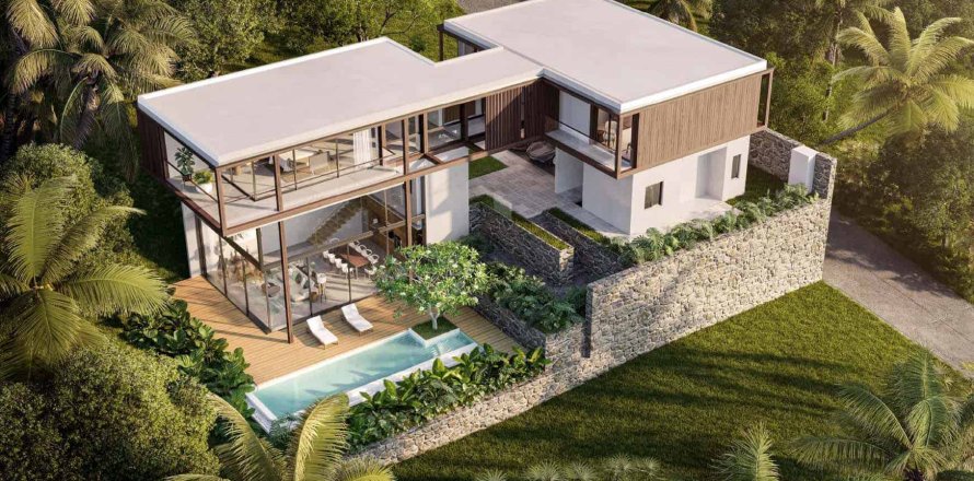 Вилла на Пляже Лаян, Таиланд с 3 спальнями № 166549