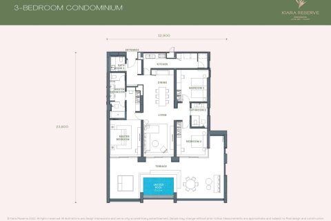 Condo on Layan Beach, Thailand, 3 bedrooms  № 166547 - photo 10