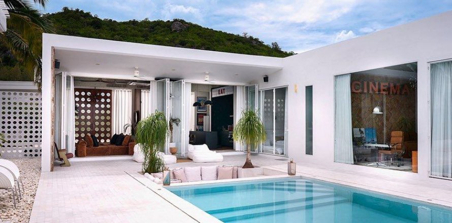 Villa à Hua Hin, Thaïlande 4 chambres № 137256