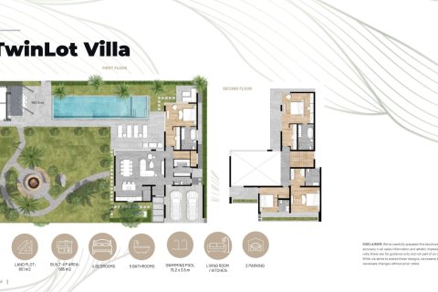 Villa in Phuket, Thailand 4 Schlafzimmer № 222601 - Foto 17