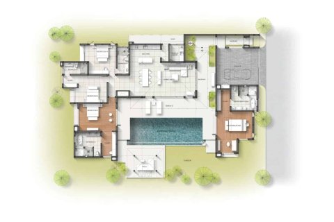 Villa sur Layan Beach, Thaïlande 4 chambres № 166533 - photo 12