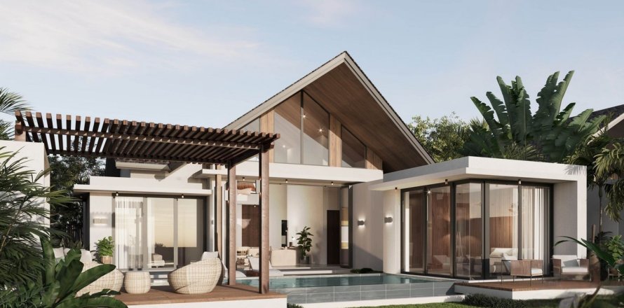 Вилла в Чалонге, Таиланд с 3 спальнями  № 146490