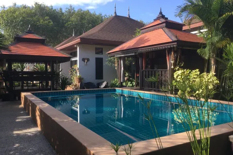 Вилла в Краби, Таиланд с 3 спальнями  № 155893 - фото 1