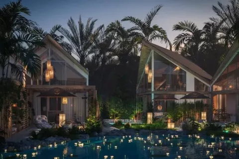 Вилла в Сураттхани, Таиланд с 2 спальнями  № 138939 - фото 3