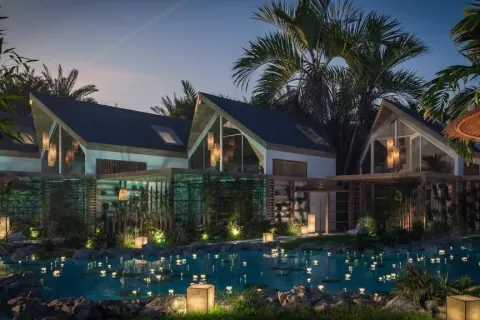 Вилла в Сураттхани, Таиланд с 2 спальнями  № 138939 - фото 2