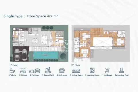 บ้านในพัทยา, ประเทศไทย 4 ห้องนอน № 198240 - รูปถ่าย 3